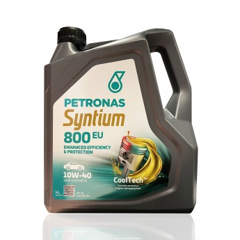 Моторное масло PETRONAS Syntium 800 EU 10W40 4л