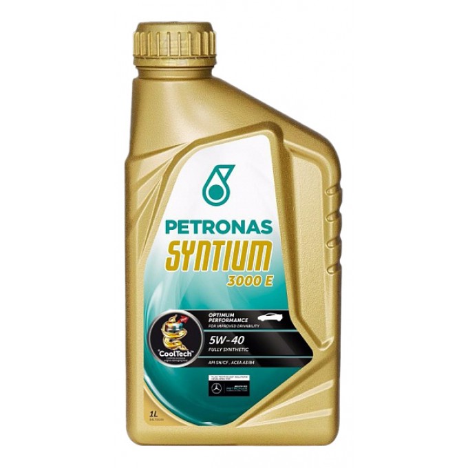 Моторное масло PETRONAS Syntium 3000 E 5W40 1л 18051619