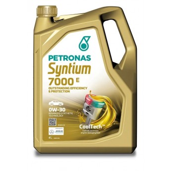 Моторное масло PETRONAS Syntium 7000 E 0W30 4л