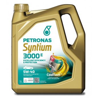 Моторное масло PETRONAS Syntium 3000 E 70134K1YEU 5W40 4л