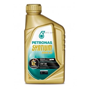 Моторное масло PETRONAS синтетическое Syntium 3000 AV 5W40 1л