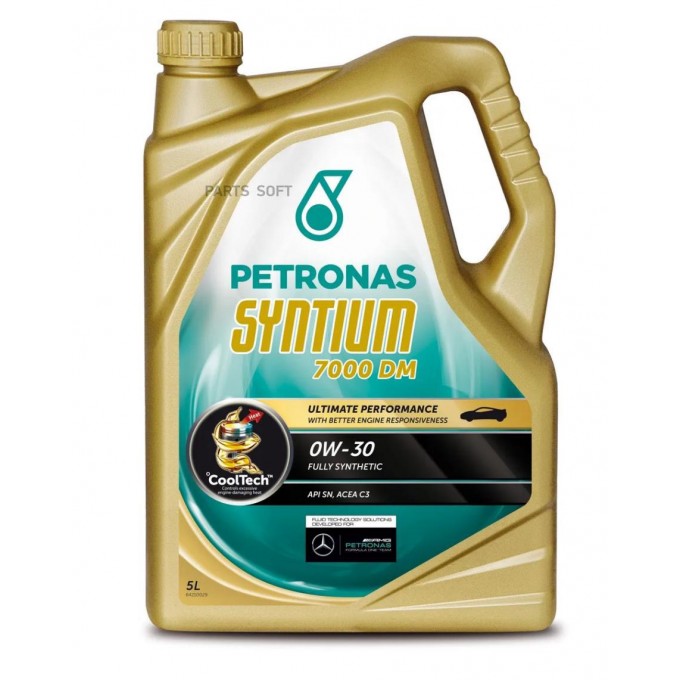 PETRONAS ' Масло SYNTIUM 7000 DM 0W-30 5L 1шт 70181M12EU