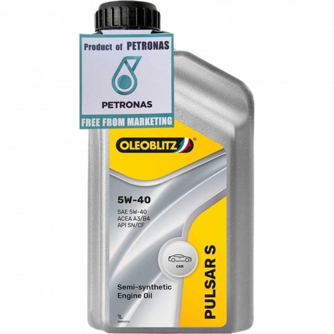 Синтетическое моторное масло PETRONAS OLEOBLITZ PULSAR S 5W-40 70383EL8EU