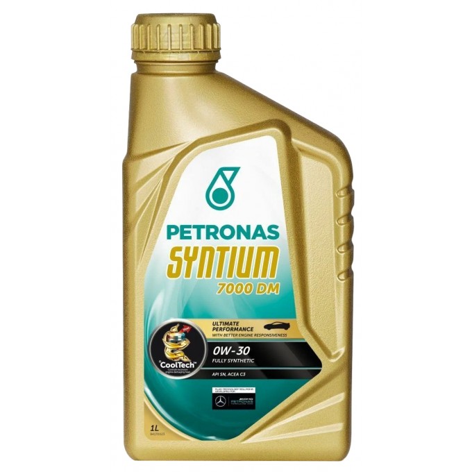 Моторное масло PETRONAS Syntium 7000 Dm 0W30 Acea C3 Api Sn 1л 70662E18EU